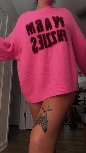 Cum find out what’s hiding under this sweater.