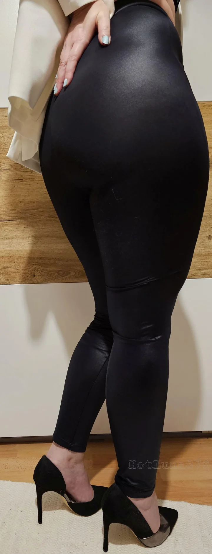 Leather Leggins & Heels for work
