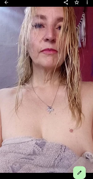 The most beautiful natural and mature blonde