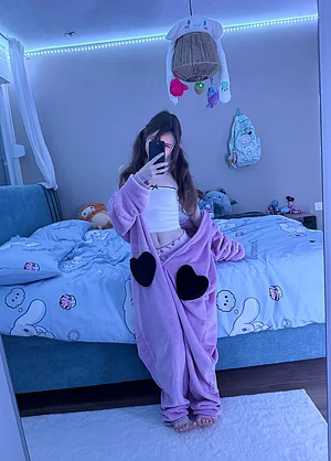 I feel so cute with this pajamas