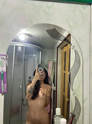 Enjoying my morning bath