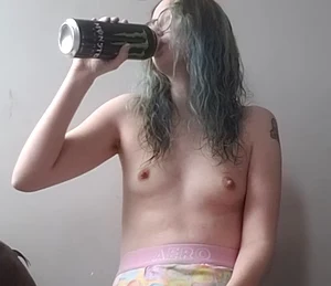 Maybe you like small girls who drink monsters