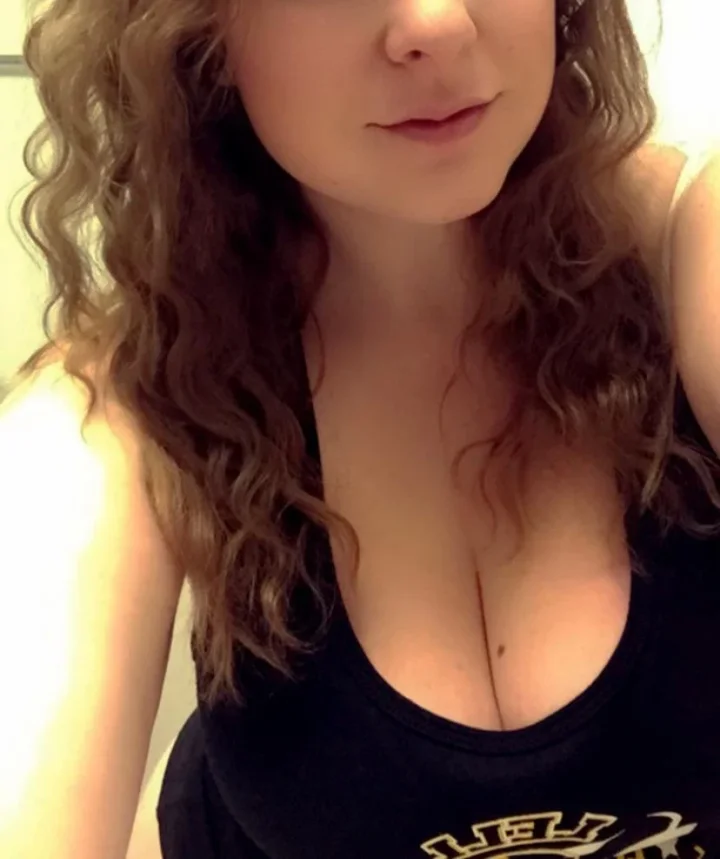 Mole on breast picture of LilyLuxe