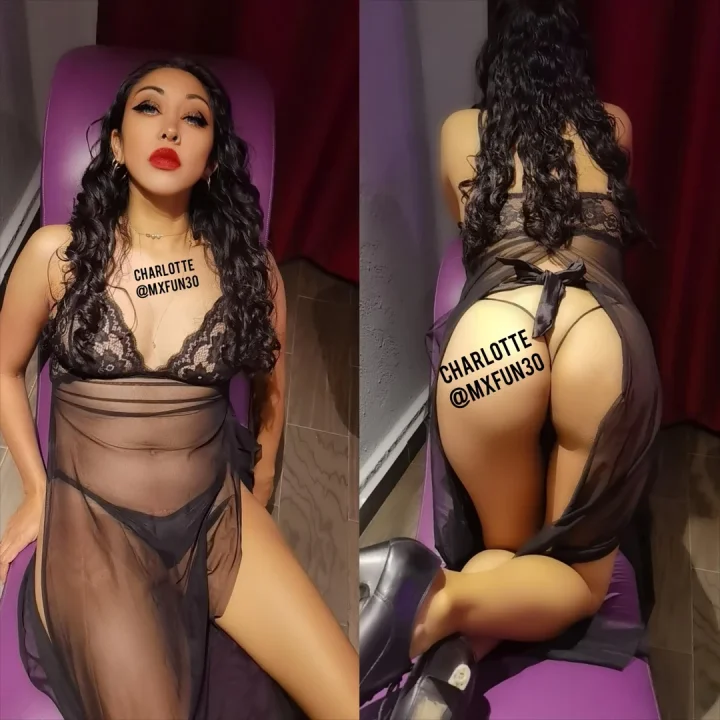 Black lingerie is the best for a MILF