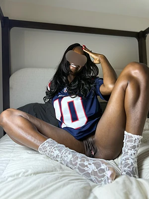 My husband’s watching the game. Come fuck his black wife.