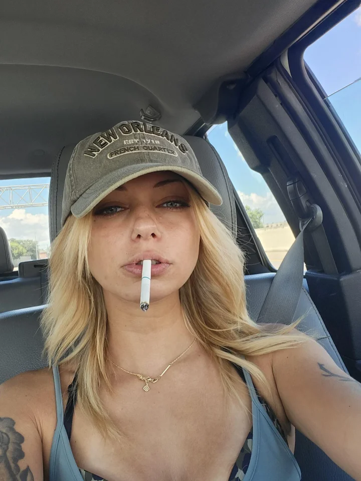 My kink is playing with myself smoking while someone watches