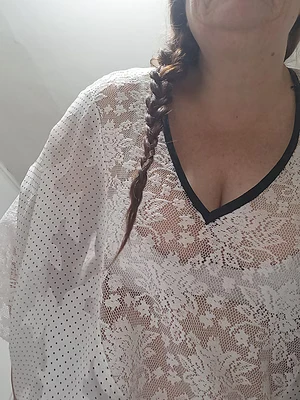 Maybe I shouldn't wear a bra here either