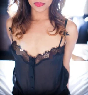 Lingerie Noir makes me feel extra sexy and start touching myself...