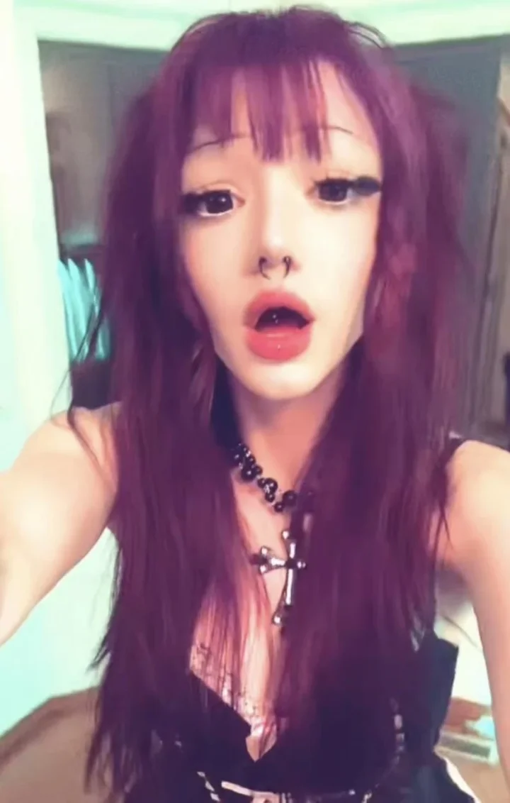 Foto Pelo morado de ⛧♱ Gothicc Jade ♱⛧