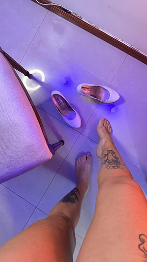 My next slave must clean the floor he walked on very well