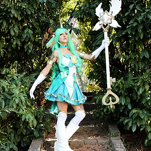 My Soraka Starguardian cosplay π do you like it?
