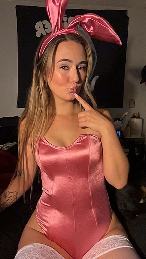 Naughty little slutty bunny