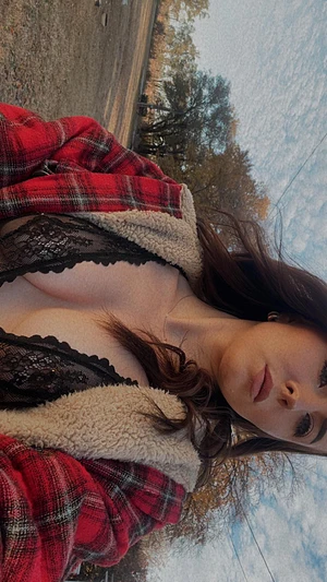 A bit nippy out, warm me up