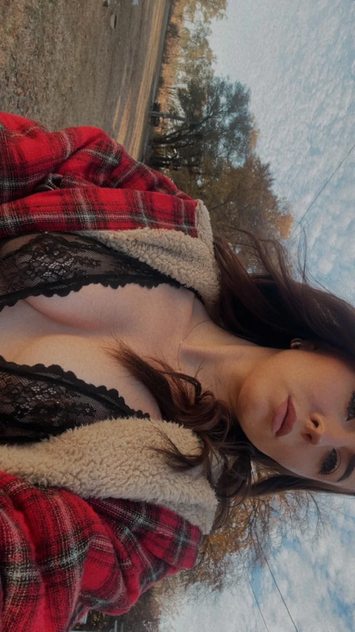 A bit nippy out, warm me up