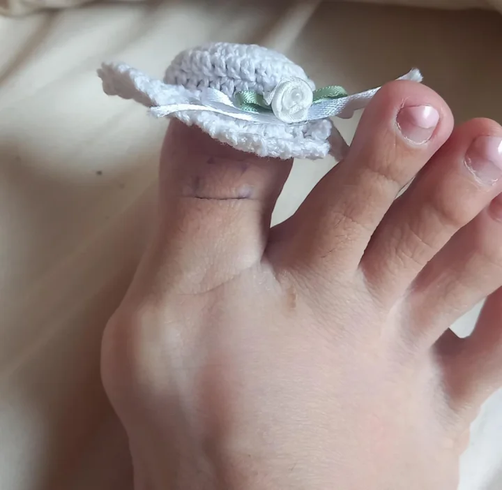 The cutest thing you will see today 👣🥰