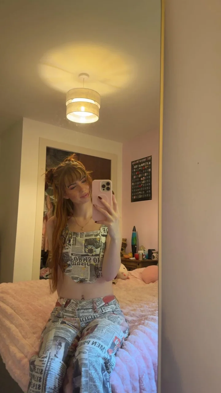 Clothes writing picture of Kat