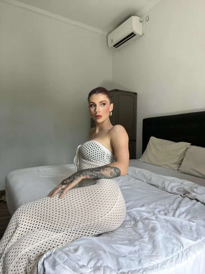 Tight dresses and tattoos