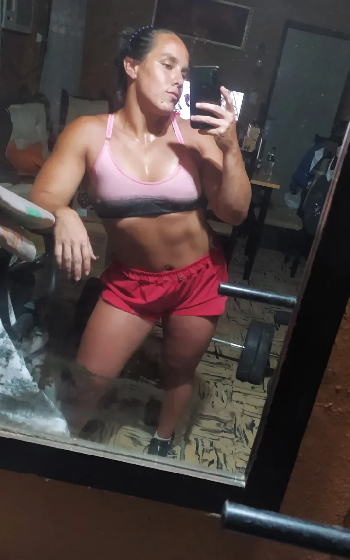 My hottest moment is when I finished training