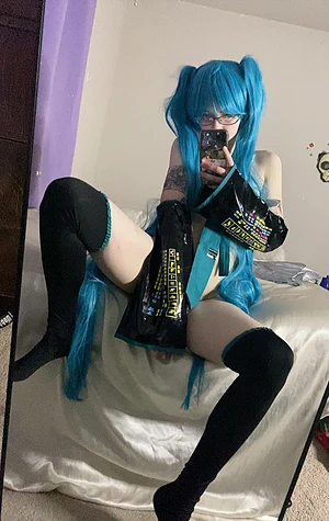 congratz ! u have found a freaky cosplay girl wanting ur attention :3 wat do u do now