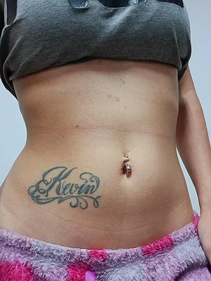 I know how eager your tongue is to explore my belly and taste my navel