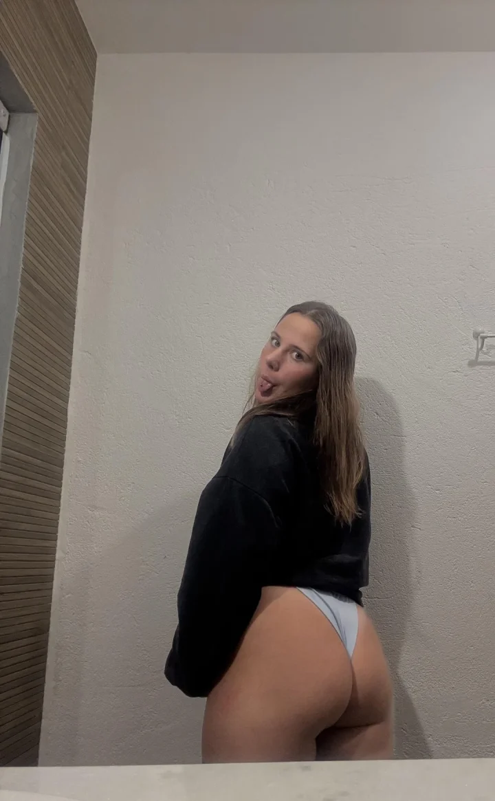 This naughty teenager wants to play with you
