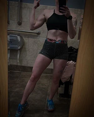 Weights at the gym and Cardio at home 😉💋
