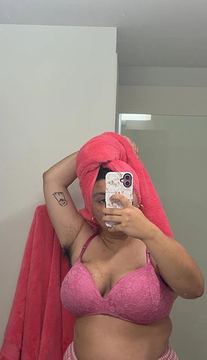 feelin cute after showering