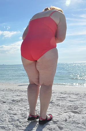 I tease like this on the beach
