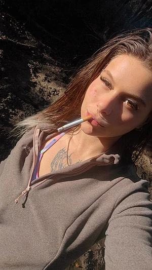 Would you fuck me hard while I smoke?