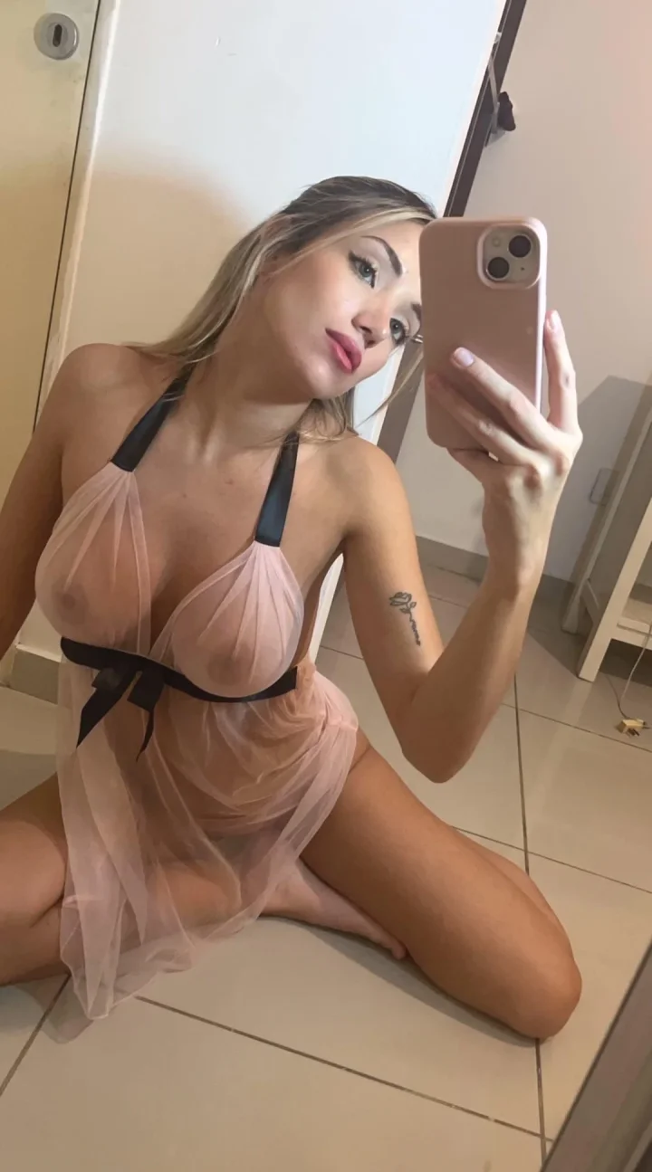 Sheer enough to see, tight enough to make you beg.