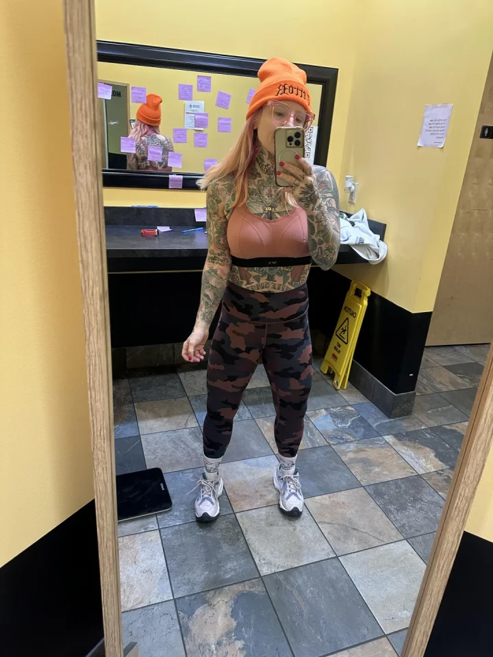 working on the fitness