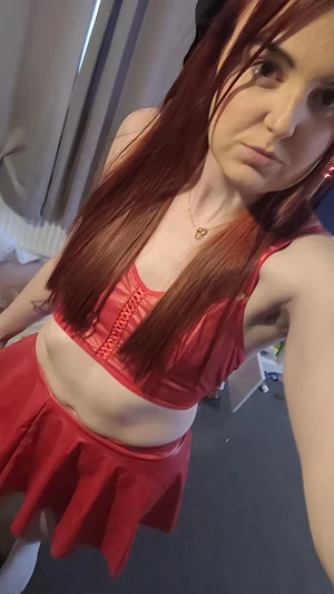Join me for naughty fun with 1 yesr of being a red head 😈💋
