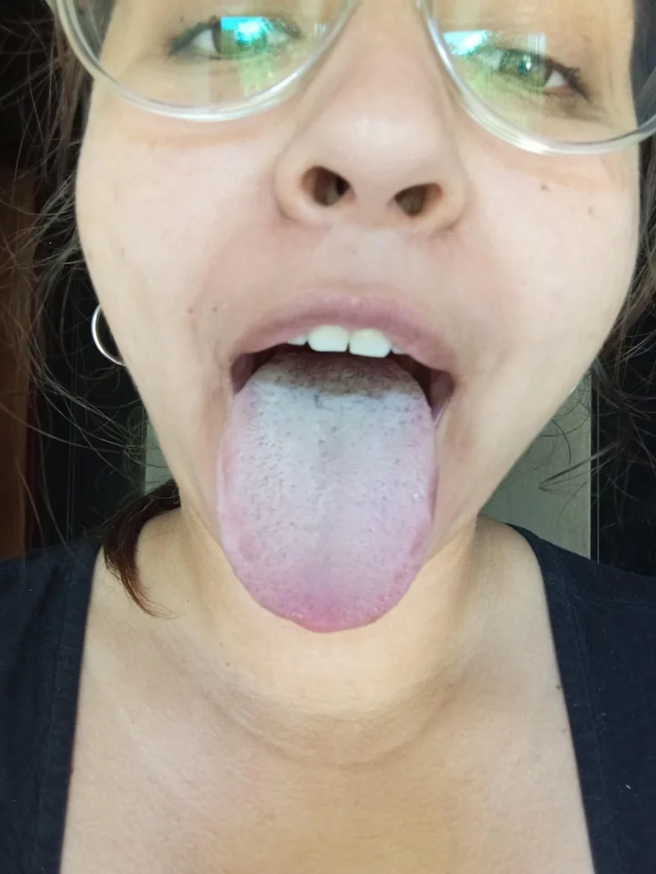 A goddess like me, only requires that you worship her beautiful tongue.